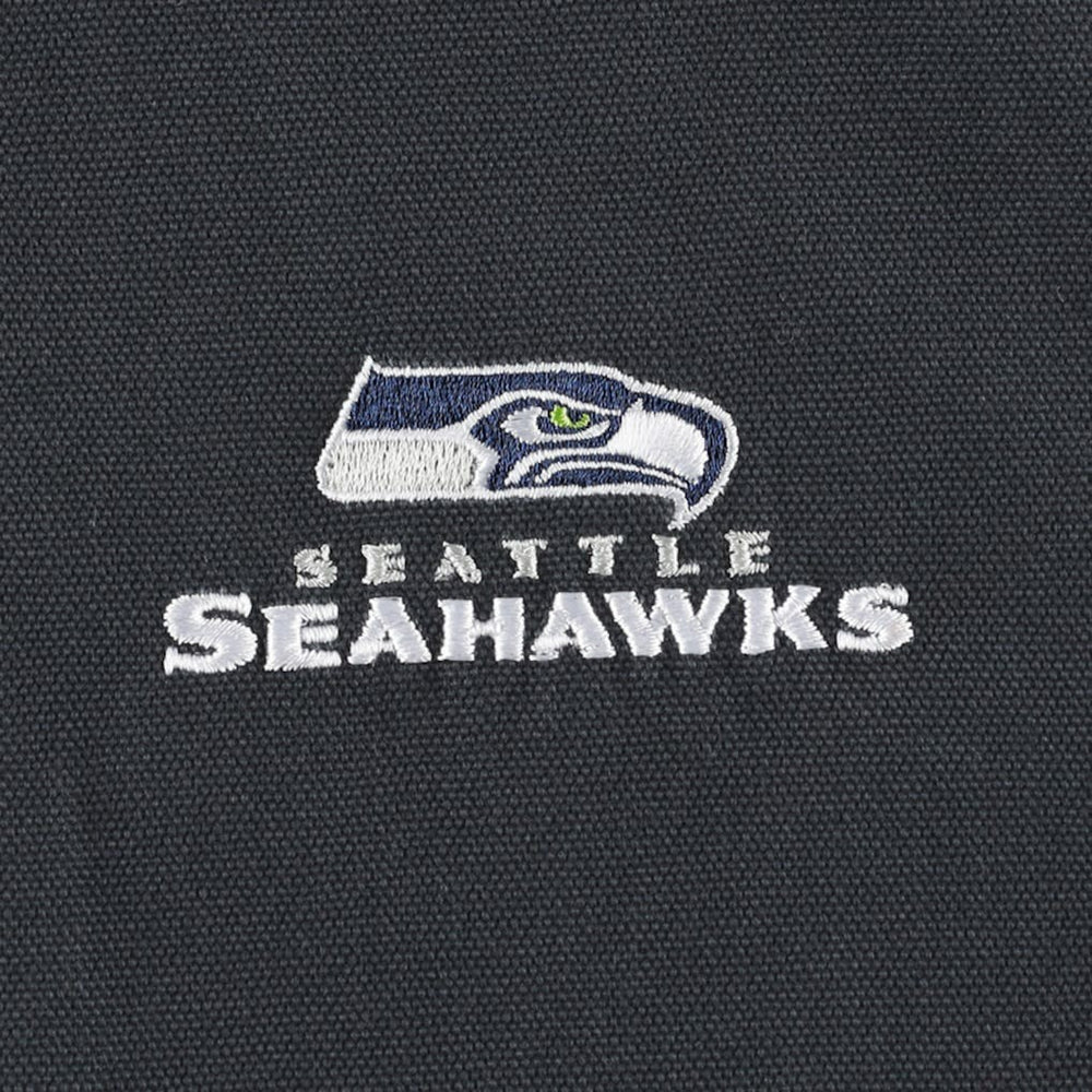 Seattle Seahawks Dunbrooke Big & Tall Dakota Canvas Hoodie Full-Zip Jacket | NFL Online