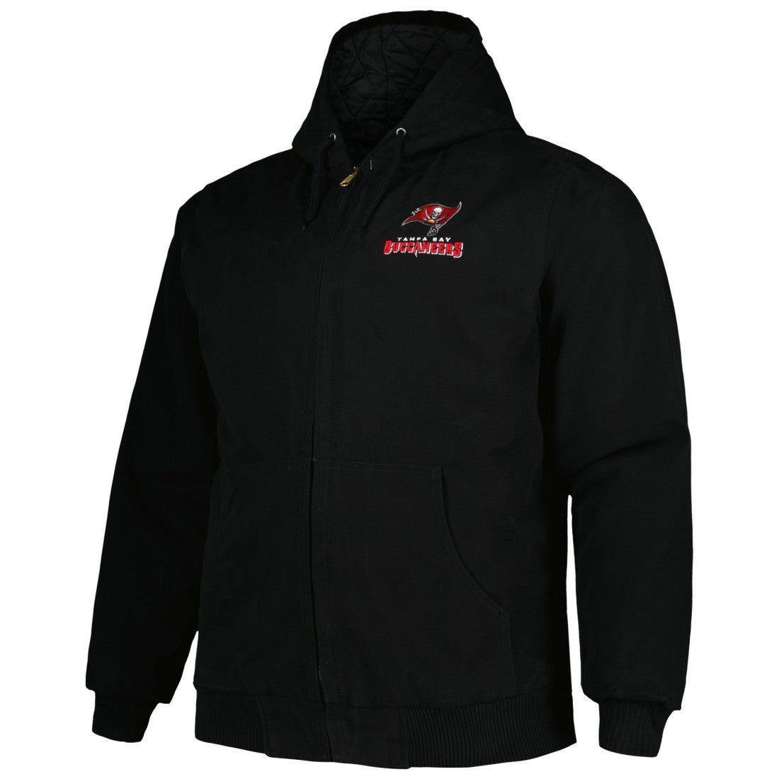 Tampa Bay Buccaneers Dunbrooke Big & Tall Dakota Canvas Hoodie Full-Zip Jacket | NFL Hot