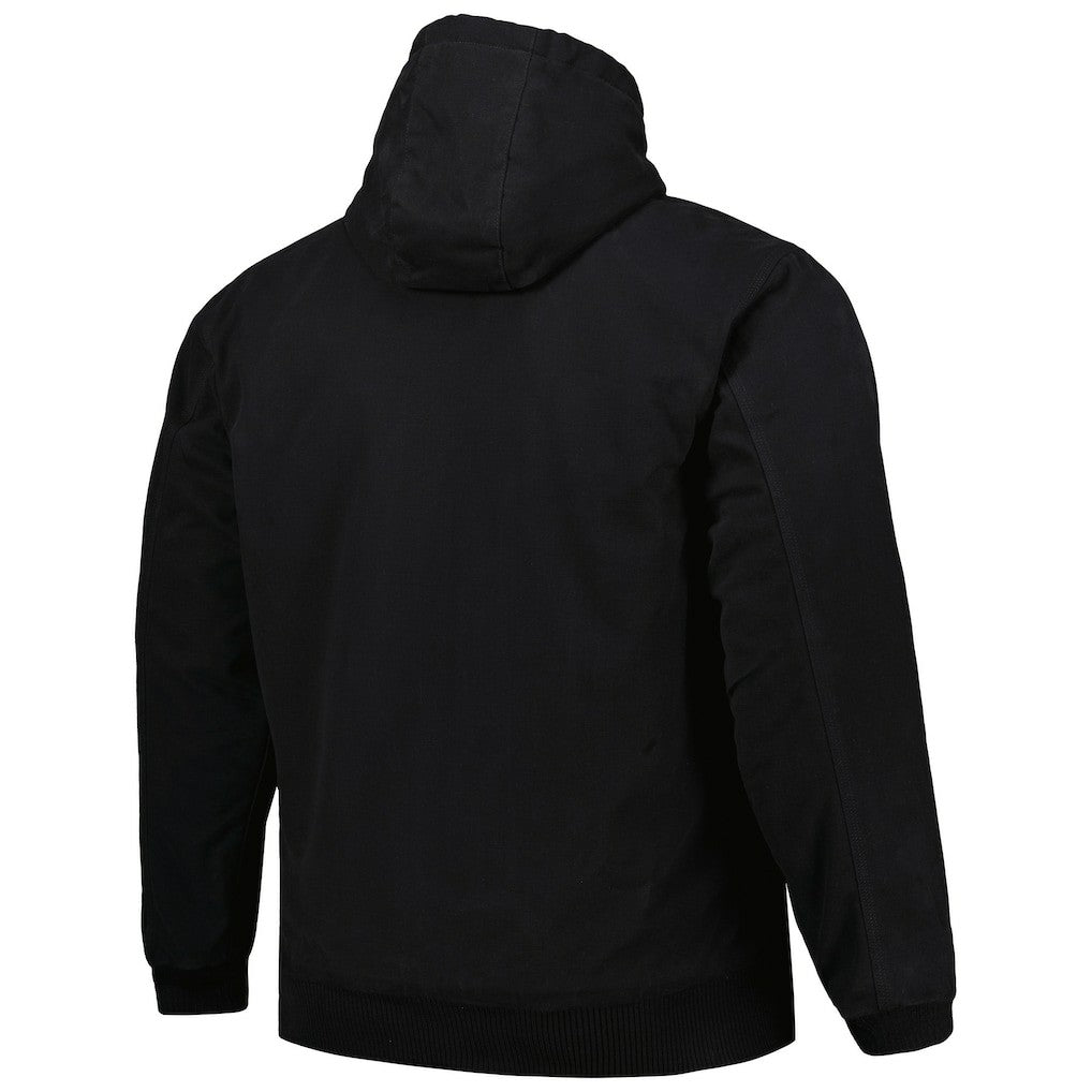 Las Vegas Raiders Dunbrooke Big & Tall Dakota Canvas Hoodie Full-Zip Jacket | NFL Outlet