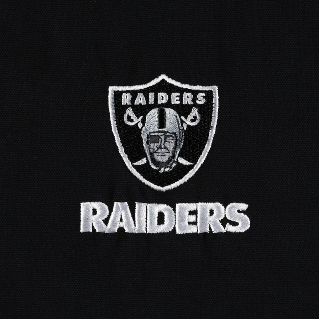 Las Vegas Raiders Dunbrooke Big & Tall Dakota Canvas Hoodie Full-Zip Jacket | NFL Outlet