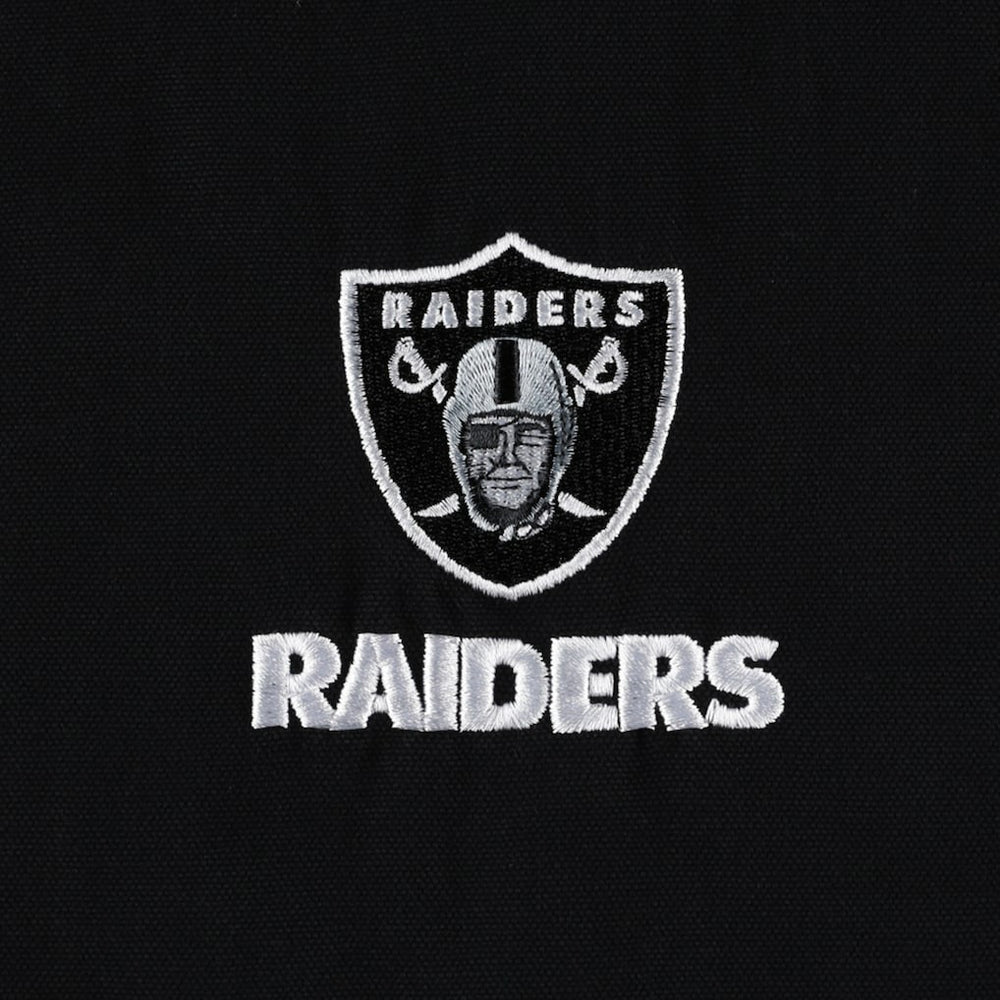 Las Vegas Raiders Dunbrooke Big & Tall Dakota Canvas Hoodie Full-Zip Jacket | NFL Outlet