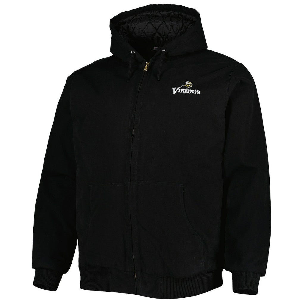 Minnesota Vikings Dunbrooke Big & Tall Dakota Canvas Hoodie Full-Zip Jacket | NFL Near me