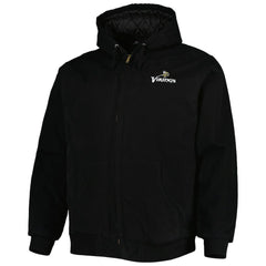 Minnesota Vikings Dunbrooke Big & Tall Dakota Canvas Hoodie Full-Zip Jacket | NFL Near me