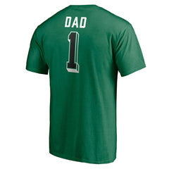 Dallas Stars Number One Dad Logo T-Shirt -  NHL T-shirts