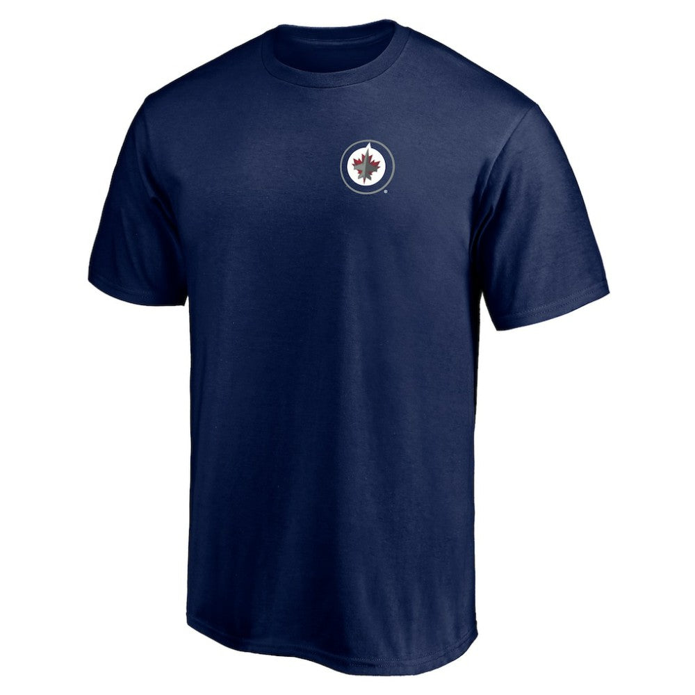 Winnipeg Jets Number One Dad Logo T-Shirt -  NHL T-shirts