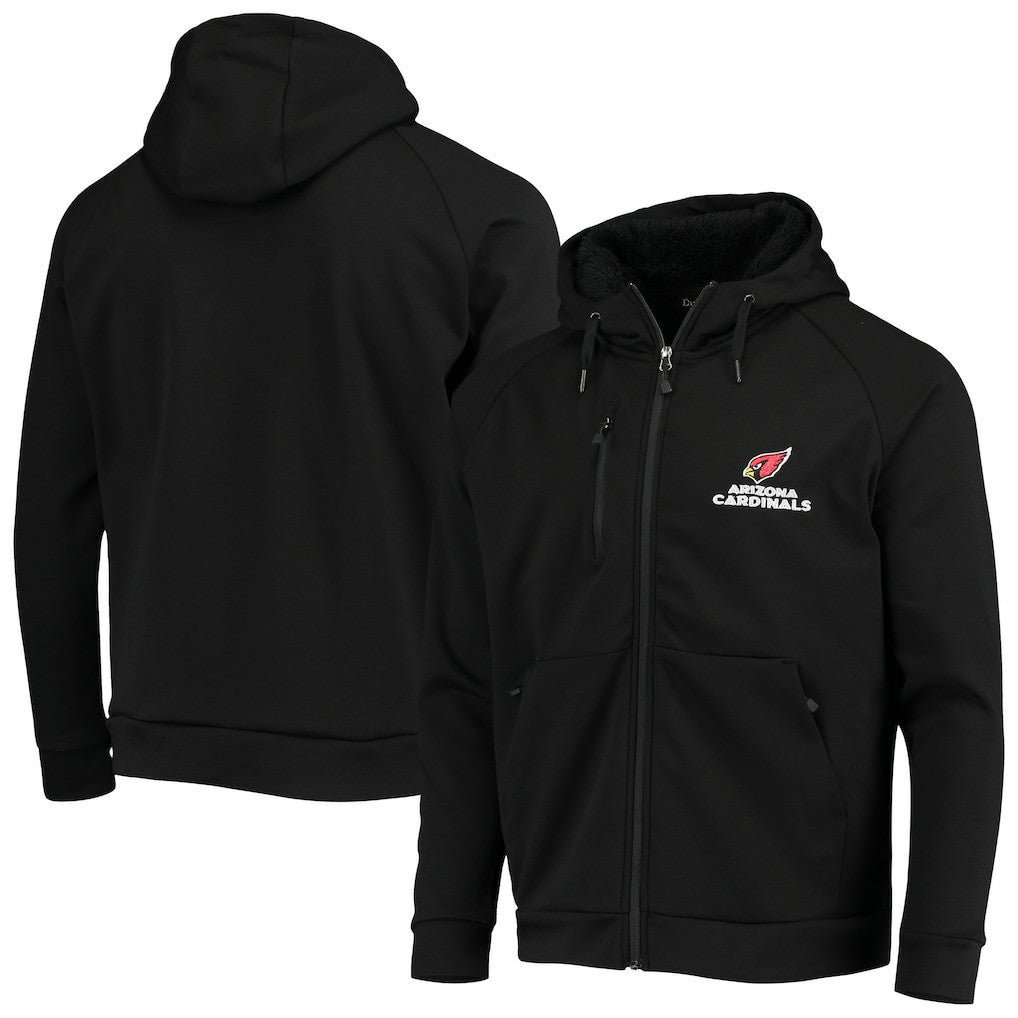 Arizona Cardinals Dunbrooke Shag Tri-Blend Full-Zip Raglan Hoodie | NFL New