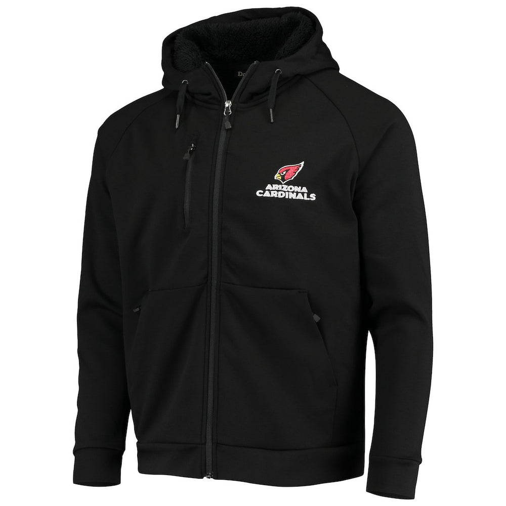 Arizona Cardinals Dunbrooke Shag Tri-Blend Full-Zip Raglan Hoodie | NFL New