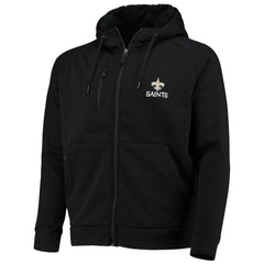 New Orleans Saints Dunbrooke Shag Tri-Blend Full-Zip Raglan Hoodie | NFL Online