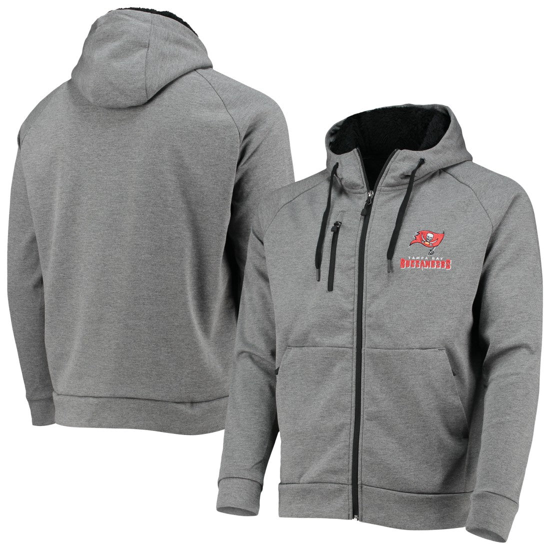 Tampa Bay Buccaneers Dunbrooke Shag Tri-Blend Full-Zip Raglan Hoodie | NFL On sale