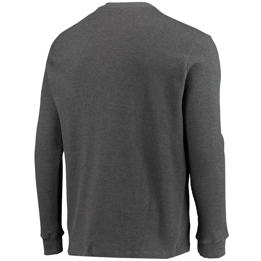 Chicago Bears Dunbrooke Logo Maverick Thermal Henley Long Sleeve T-Shirt | NFL Outlet