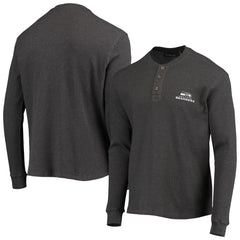 Seattle Seahawks Dunbrooke Logo Maverick Thermal Henley Long Sleeve T-Shirt | NFL Online