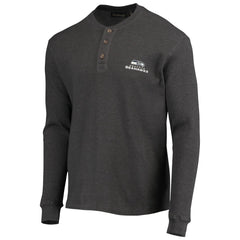 Seattle Seahawks Dunbrooke Logo Maverick Thermal Henley Long Sleeve T-Shirt | NFL Online