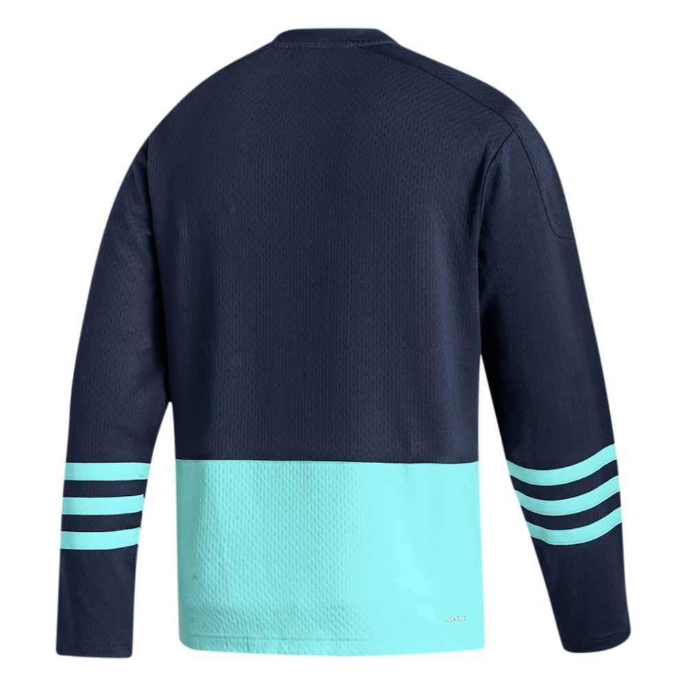 Seattle Kraken adidas Logo AEROREADY Pullover Sweater -  NHL Pullover