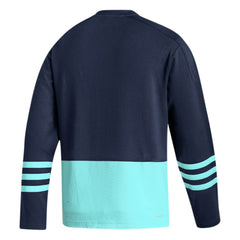 Seattle Kraken adidas Logo AEROREADY Pullover Sweater -  NHL Pullover