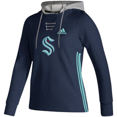 Seattle Kraken adidas Women's Skate Lace AEROREADY Pullover Hoodie -  NHL Hoodies