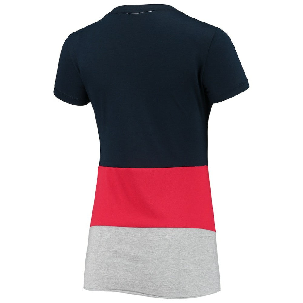 Atlanta Braves Refried Apparel Women's Sustainable Fitted T-Shirt - MLB T-shirts