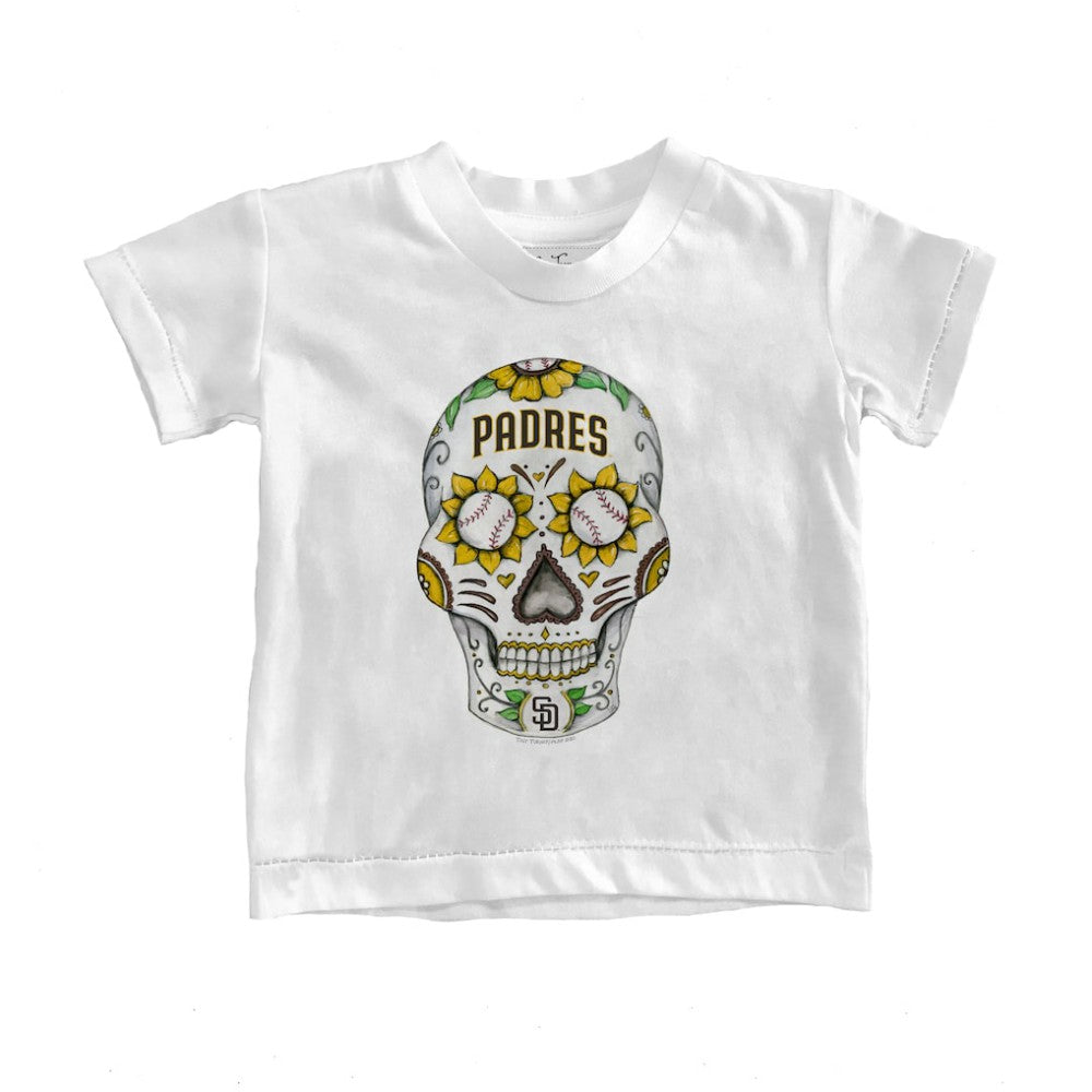 San Diego Padres Tiny Turnip Youth Sugar Skull T-Shirt - MLB T-shirts