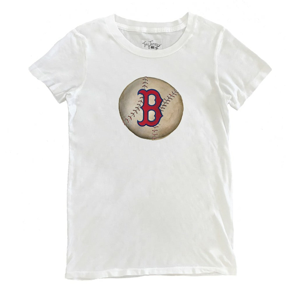 Boston Red Sox Tiny Turnip Women's Stitched Baseball T-Shirt - MLB T-shirts