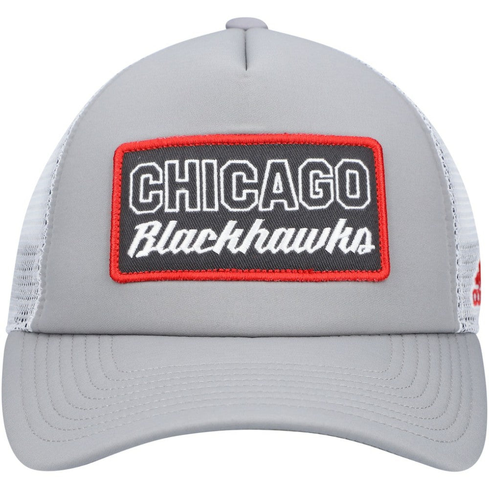 Chicago Blackhawks adidas Locker Room Foam Trucker Snapback Hat -  NHL Hats