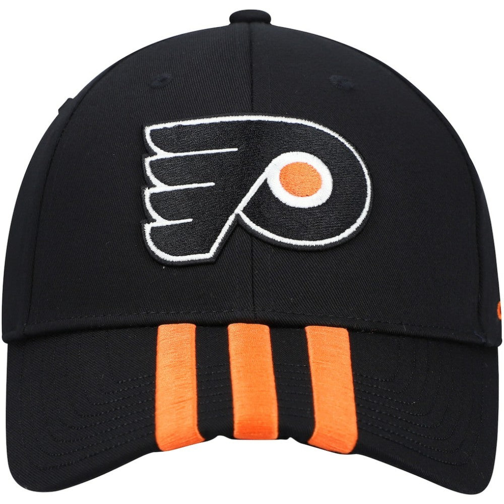 Philadelphia Flyers adidas Locker Room Three Stripe Adjustable Hat -  NHL Hats