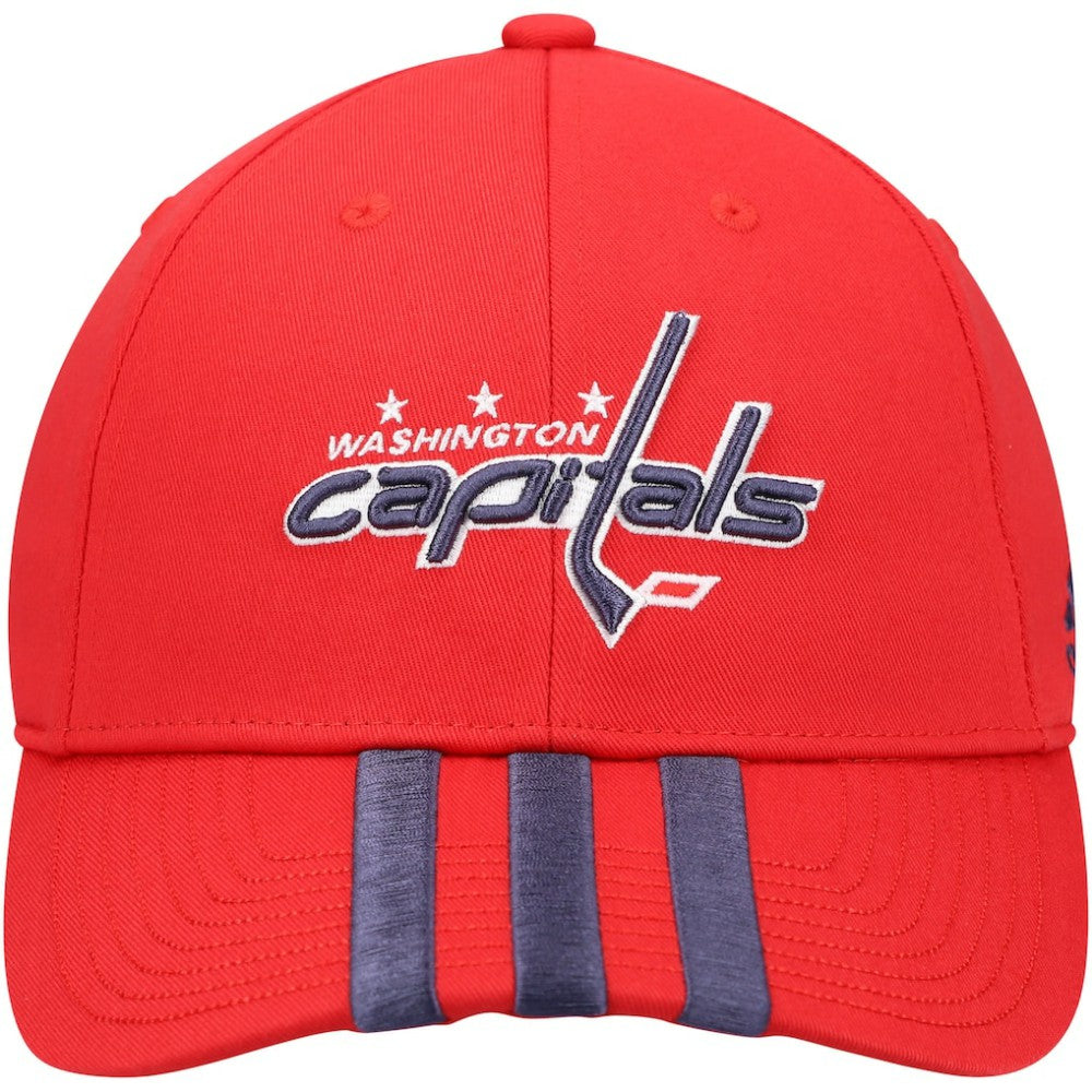 Washington Capitals adidas Locker Room Three Stripe Adjustable Hat -  NHL Hats