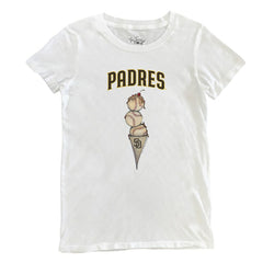 San Diego Padres Tiny Turnip Women's Triple Scoop T-Shirt - MLB T-shirts
