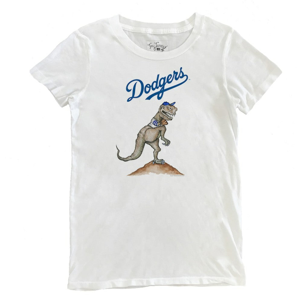 Los Angeles Dodgers Tiny Turnip Women's TT Rex T-Shirt - MLB T-shirts