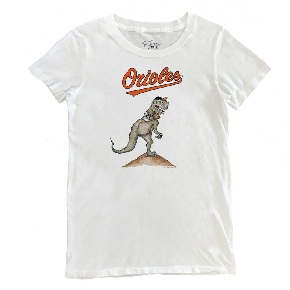 Baltimore Orioles Tiny Turnip Women's TT Rex T-Shirt - MLB T-shirts