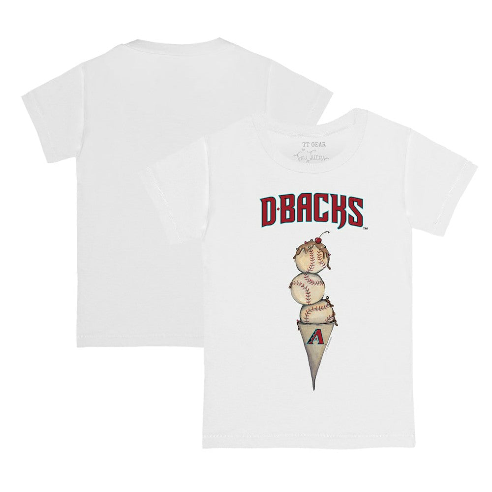 Arizona Diamondbacks Tiny Turnip Youth Triple Scoop T-Shirt - MLB T-shirts