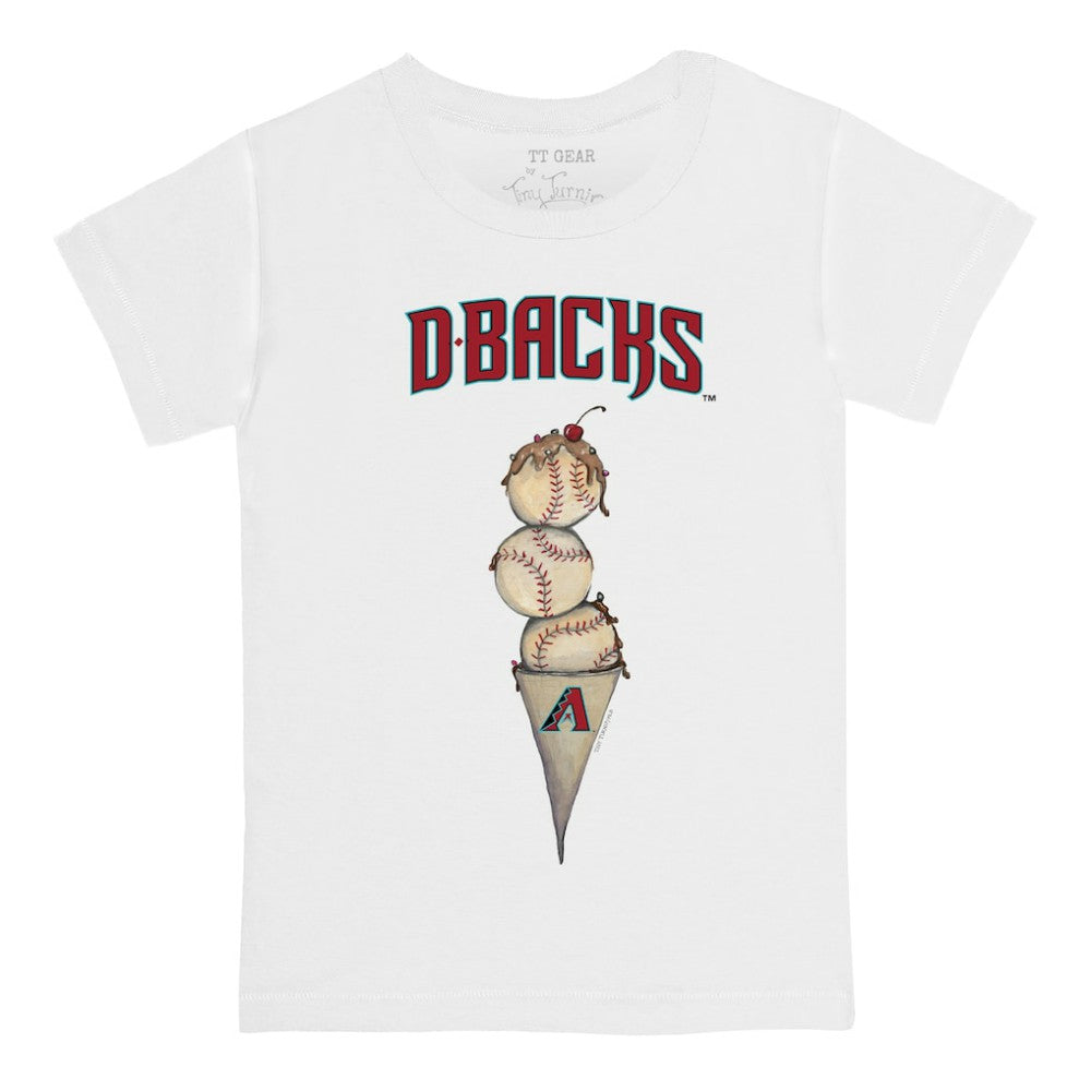 Arizona Diamondbacks Tiny Turnip Youth Triple Scoop T-Shirt - MLB T-shirts
