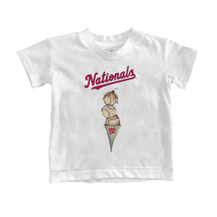 Washington Nationals Tiny Turnip Youth Triple Scoop T-Shirt - MLB T-shirts