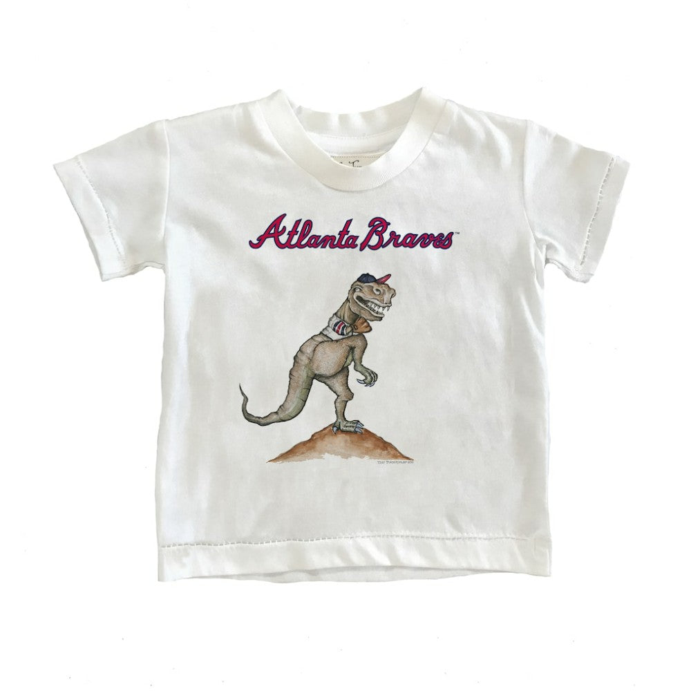 Atlanta Braves Tiny Turnip Youth TT Rex T-Shirt - MLB T-shirts