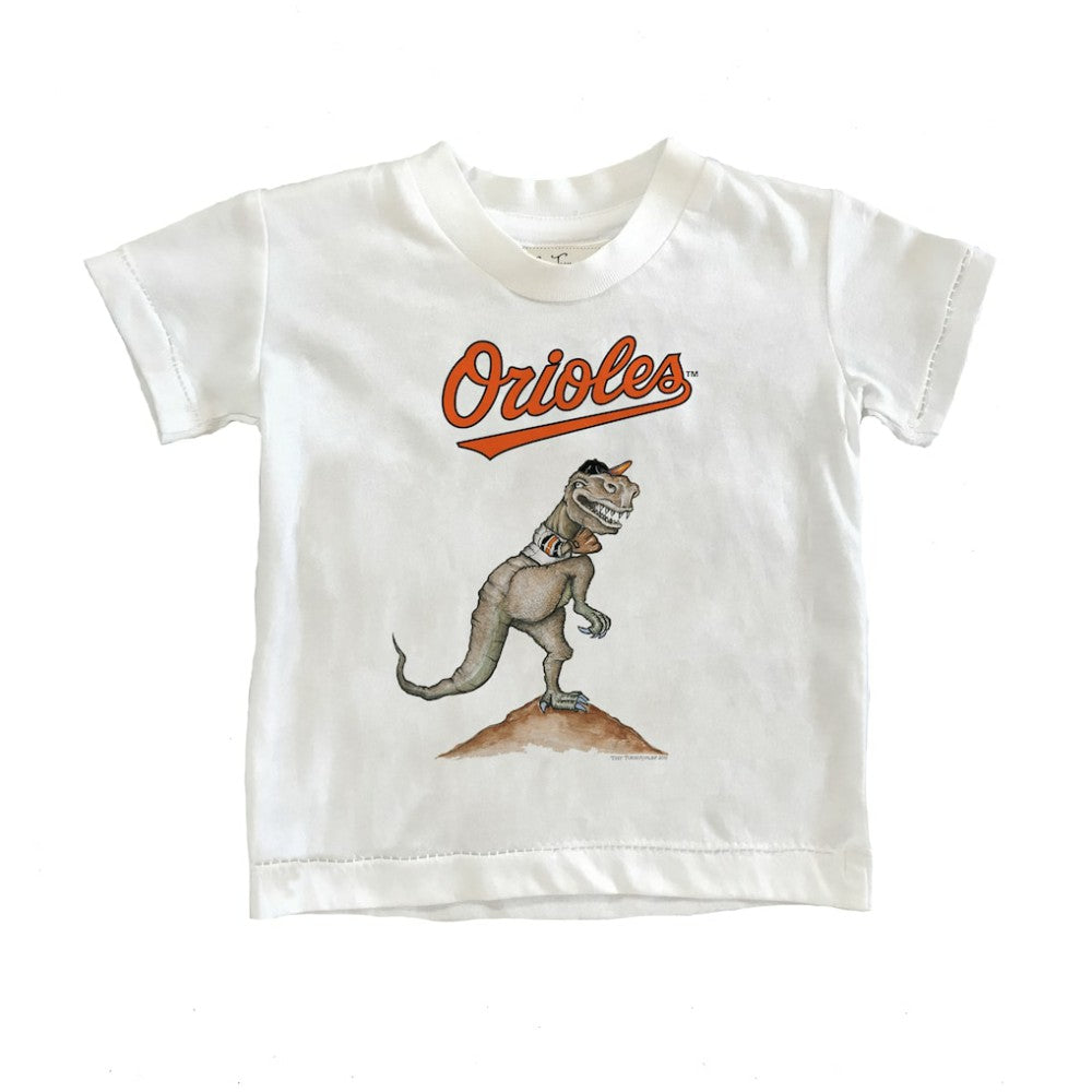 Baltimore Orioles Tiny Turnip Youth TT Rex T-Shirt - MLB T-shirts