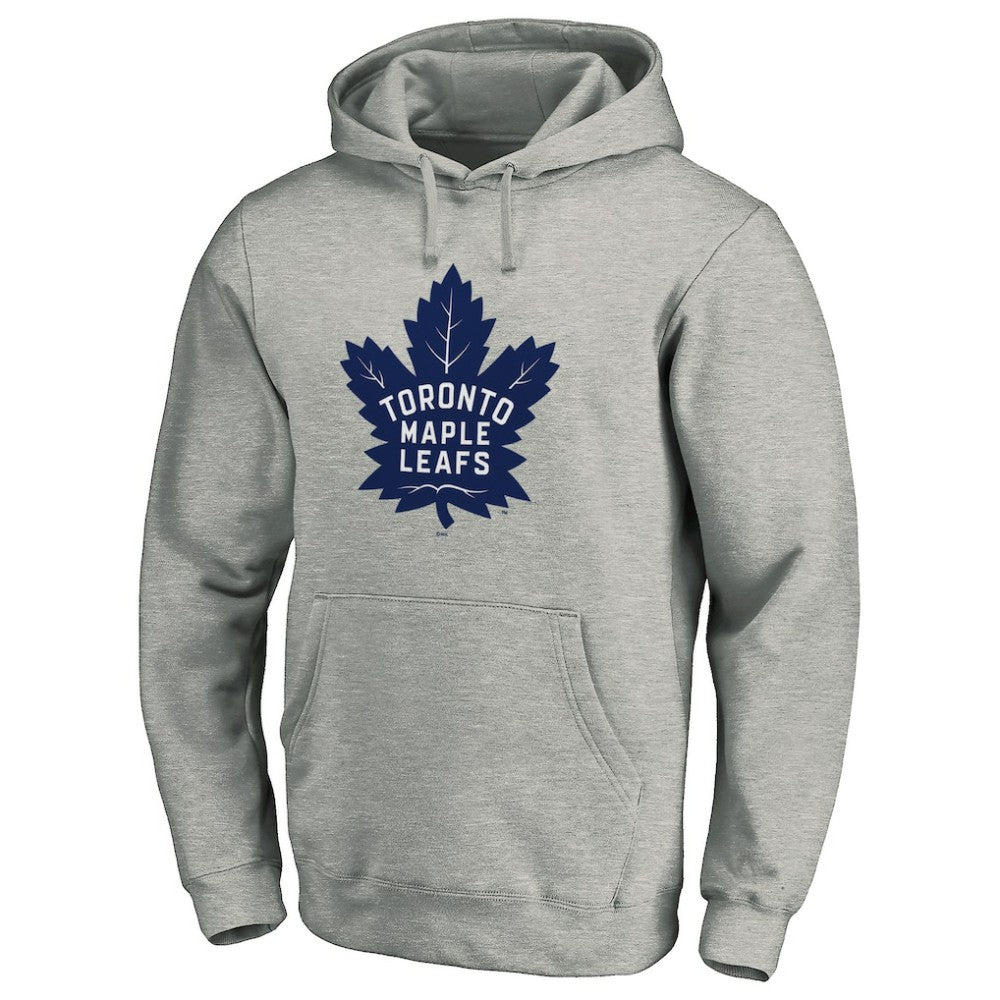Toronto Maple Leafs Primary Team Logo Fleece Fitted Pullover Hoodie -  NHL Hoodies