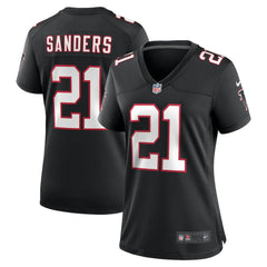Atlanta Falcons Deion Sanders  Women's Alternate Retired Player Game Jersey | NFL New