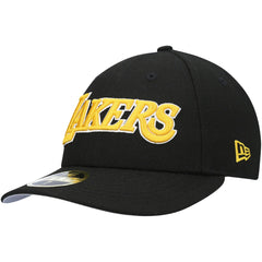 Black Los Angeles Lakers Team Low Profile 59FIFTY Fitted Hat | NBA