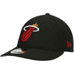 Black Miami Heat Team Low Profile 59FIFTY Fitted Hat | NBA