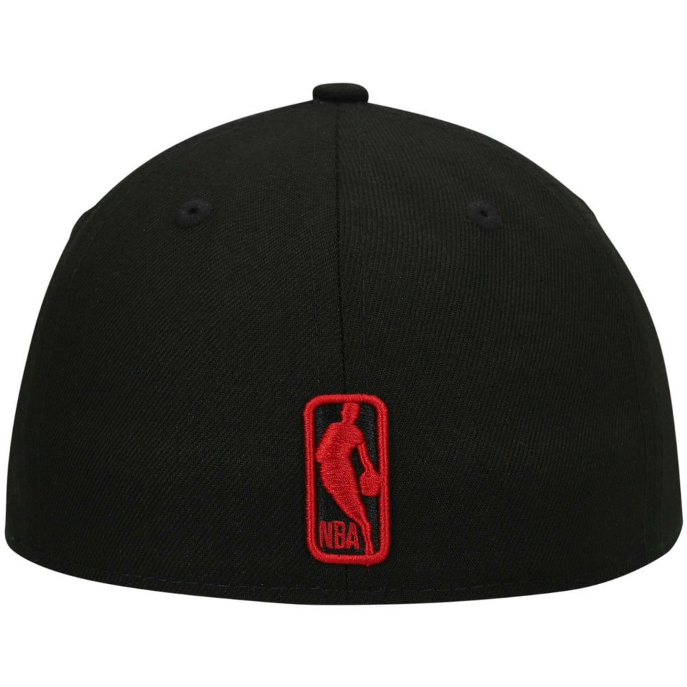 Black Miami Heat Team Low Profile 59FIFTY Fitted Hat | NBA