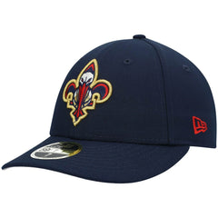 Navy New Orleans Pelicans Team Logo Low Profile 59FIFTY Fitted Hat | NBA