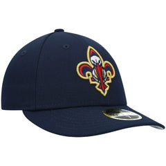 Navy New Orleans Pelicans Team Logo Low Profile 59FIFTY Fitted Hat | NBA