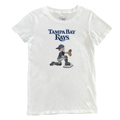 Tampa Bay Rays Tiny Turnip Women's Caleb the Catcher T-Shirt - MLB T-shirts