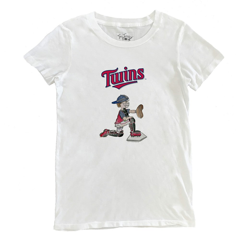 Minnesota Twins Tiny Turnip Women's Caleb the Catcher T-Shirt - MLB T-shirts