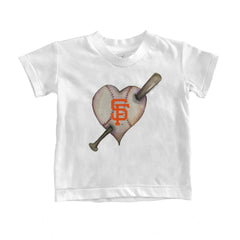 San Francisco Giants Tiny Turnip Youth Heart Bat T-Shirt - MLB T-shirts