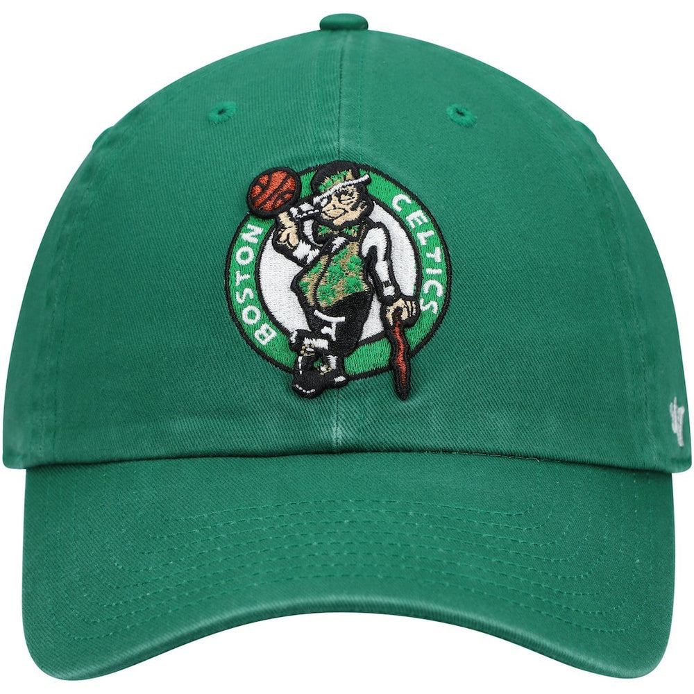 Kelly Green Boston Celtics '47 Core Logo Clean Up Adjustable Hat | NBA