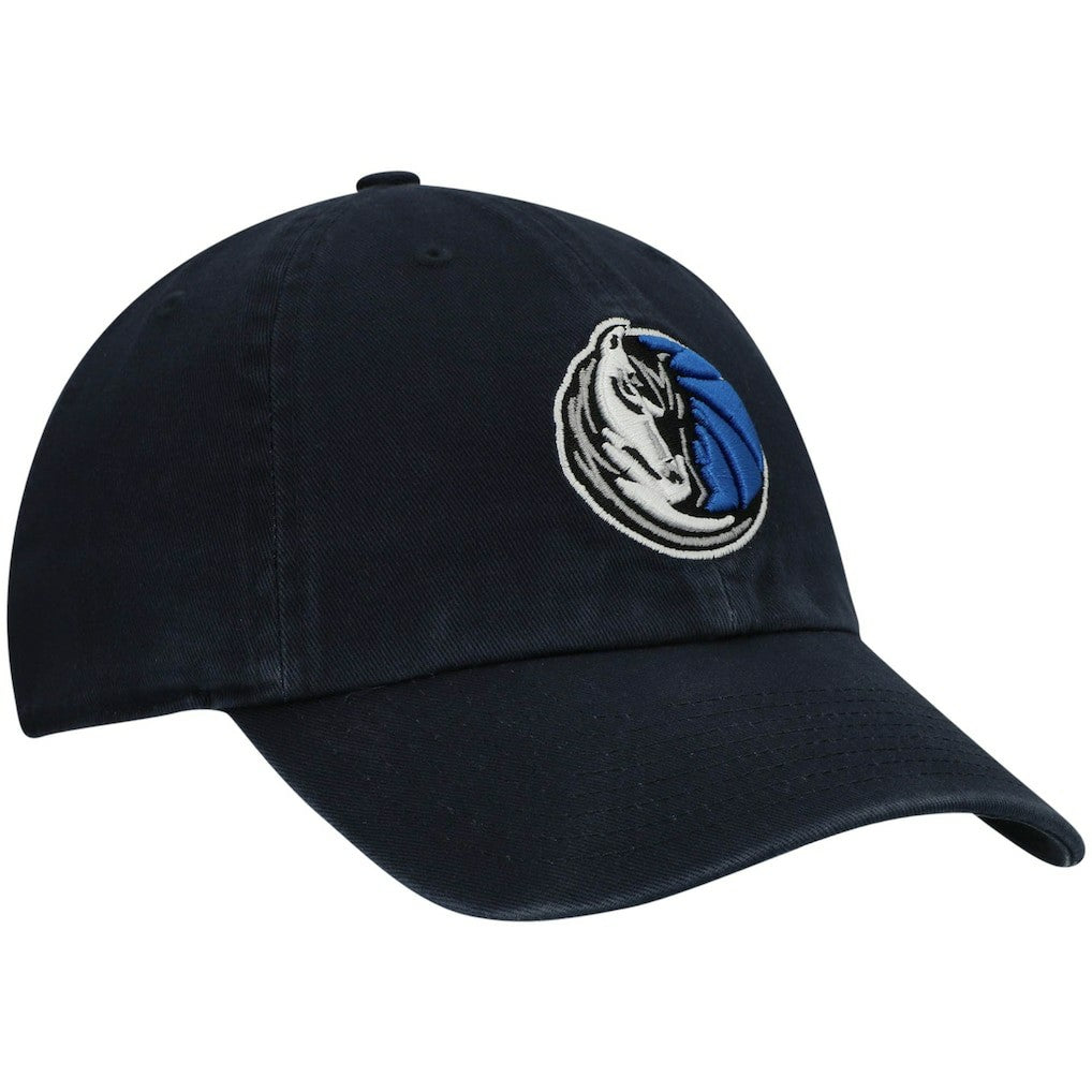Navy Dallas Mavericks '47 Core Logo Clean Up Adjustable Hat sale | NBA