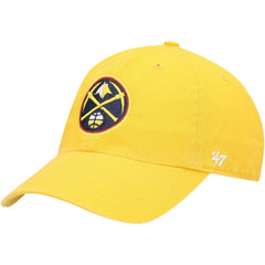 Gold Denver Nuggets '47 Core Logo Clean Up Adjustable Hat sale | NBA