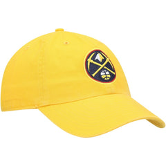 Gold Denver Nuggets '47 Core Logo Clean Up Adjustable Hat sale | NBA