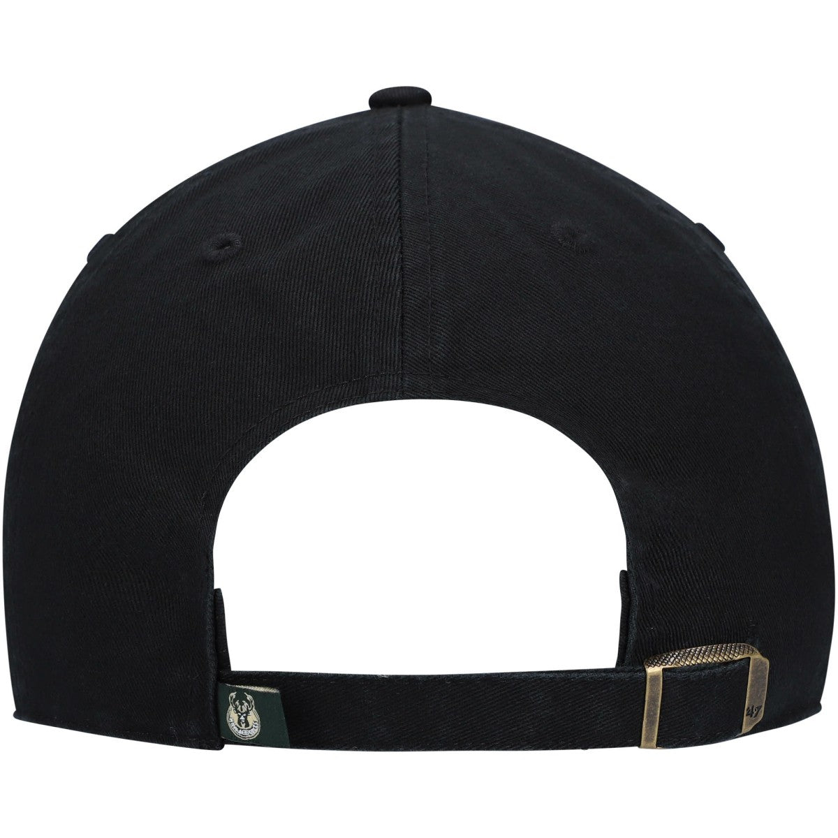 Black Milwaukee Bucks '47 Core Logo Clean Up Adjustable Hat | NBA