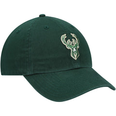 Hunter Green Milwaukee Bucks '47 Core Logo Clean Up Adjustable Hat | NBA