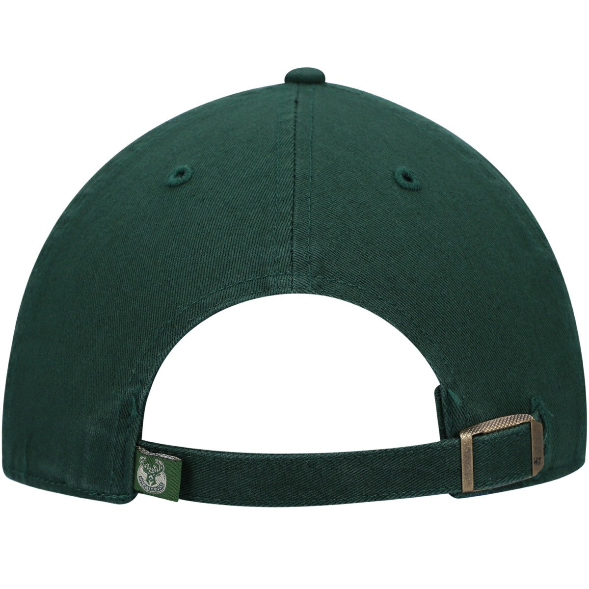 Hunter Green Milwaukee Bucks '47 Core Logo Clean Up Adjustable Hat | NBA